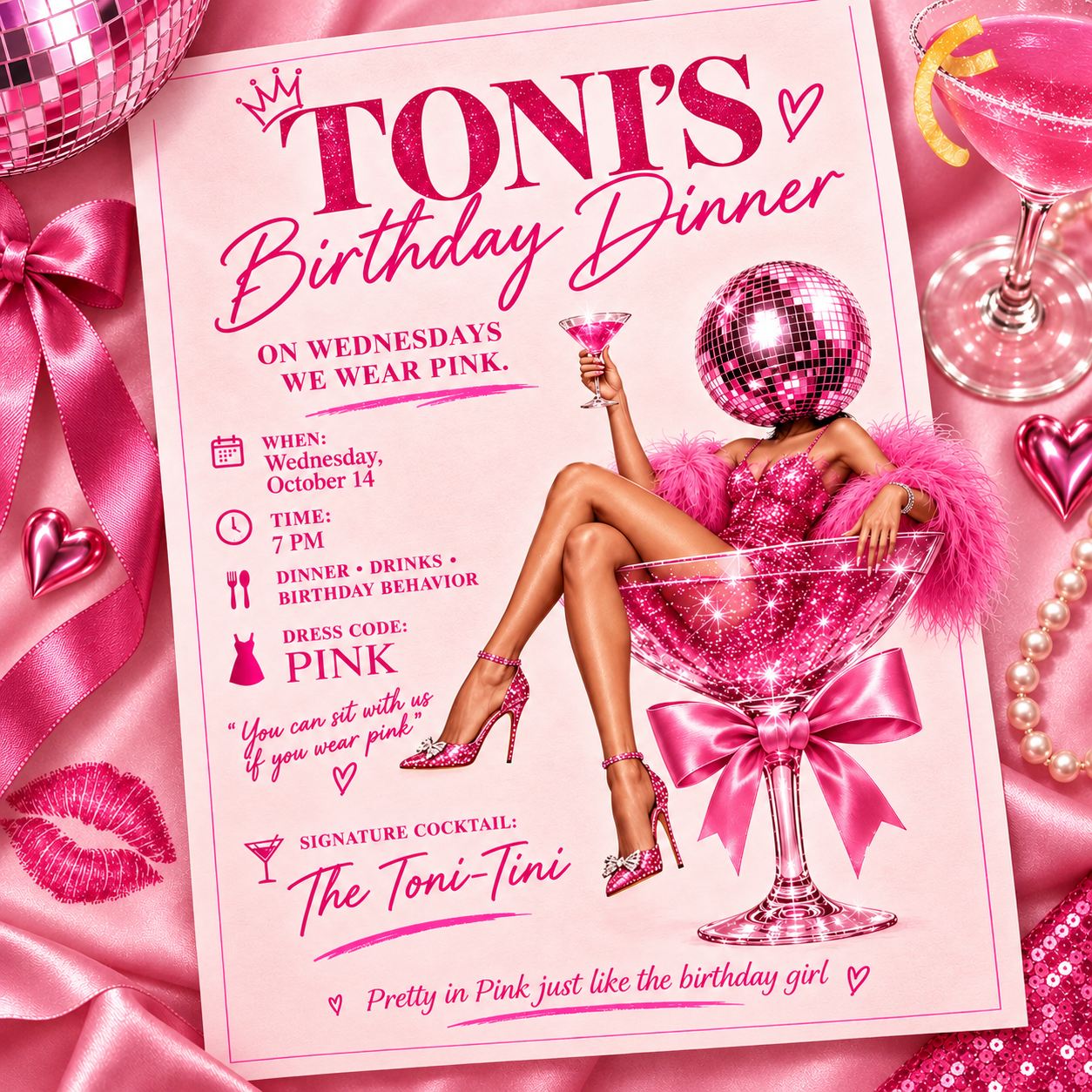 Toni’s Birthday Invitation